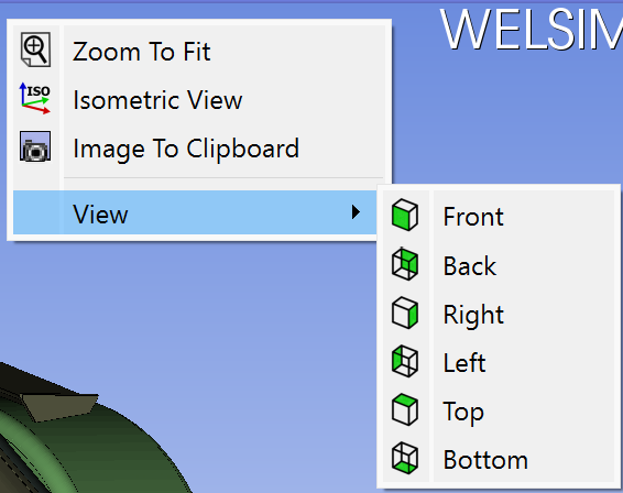 finite_element_analysis_welsim_graphics_context_menu